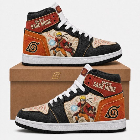 02 naruto sage mode shoe