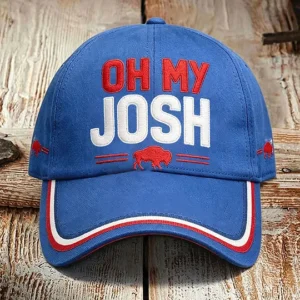 Unisex Football Lover Bulls BUF Art Printed Hat3