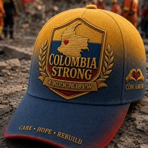 Unisex Colombia Strong Pray For Colombia Hat 3
