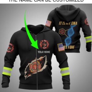 FIREFIGHTER 3D HOODIE QN453