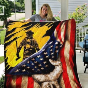 Firefighter Quilt Blanket - Limited Edition 4 !