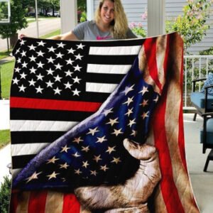 Firefighter Quilt Blanket - Limited Edition 3 !