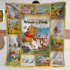 Pooh Quilt Blanket VH4 NMH
