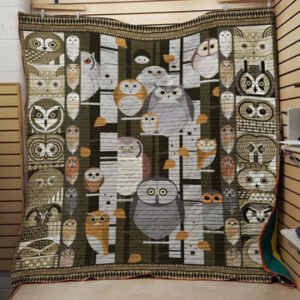 Owl Quilt Blanket VH-BVN5
