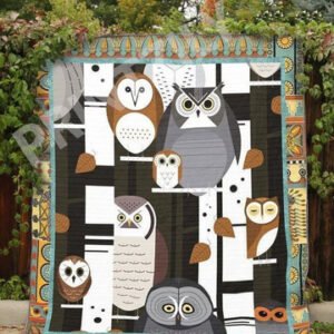Owl Quilt Blanket VH-BVN15