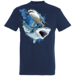 Shark T-Shirt VH1-NVT