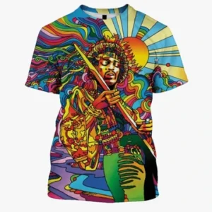 Hippie Moon T-shirt 3D - VH7-NMH