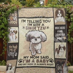 Shih Tzu Quilt Blanket VH419 PTU