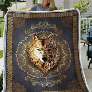 Resger Wolf Quilt Blanket ? VH71 - HDD