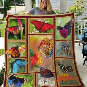 Resger Butterfly Quilt Blanket VH17 - PCM