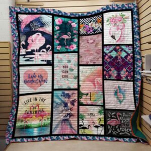 Resger Flamingo Quilt Blanket VH52 PTD