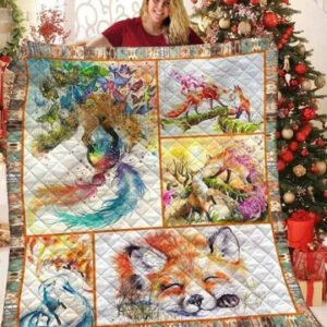 Resger Fox Quilt Blanket ? VH-DTD12