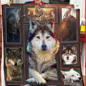 Resger Wolf Quilt Blanket ? VH63 - HDD
