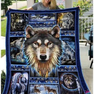 Resger Wolf Quilt Blanket ? VH62 - HDD