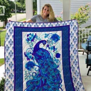 Resger Peacock Quilt Blanket VH21-BVN