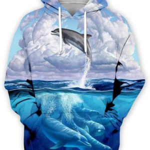 Resger Ocean Creatures Hoodie & Zip Hoodie 3d VH7-NHH