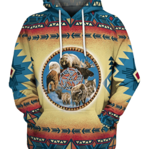 Resger Native Hoodie & Zip Hoodie 3d VH462-HDD
