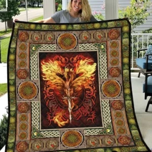 RESGER Dragon Quilt Blanket VH421-TNA