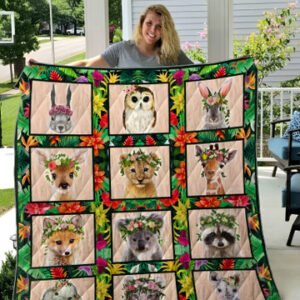 Resger Animals Quilt Blanket VH22-NMP