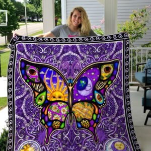 Resger Purple Quilt Blanket VH21-HDD