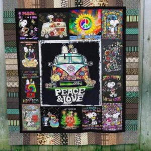 Resger SNP Hippie Quilt Blanket DVH55