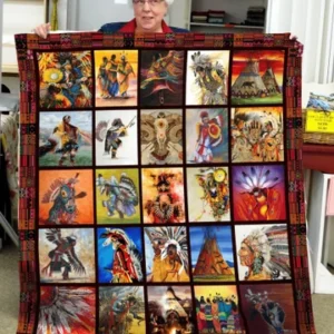 Resger Native Quilt Blanket ? VH85-TBN