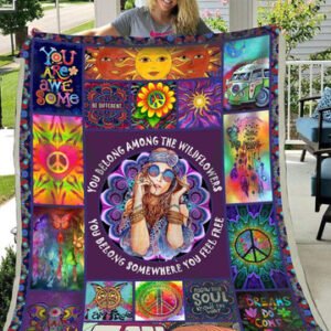 Resger Hippie Quilt Blanket VH312