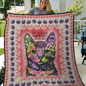 Resger Cats Quilt Blanket ? VH52 -NAV
