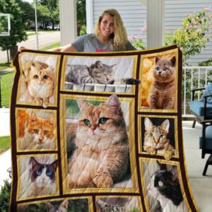 Resger Cats Quilt Blanket ? VH50 -NAV