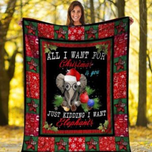 Elephant Quilt Blanket VH105 DTG-TM