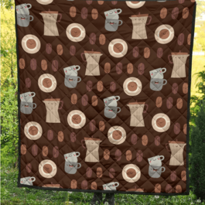 Resger Coffee Quilt Blanket VH20 - PCM