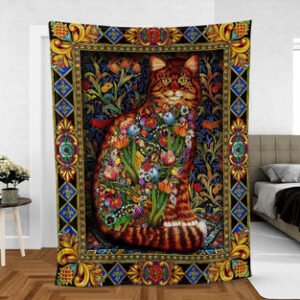 Resger Cat Quilt Blanket ? VH205 - NAV