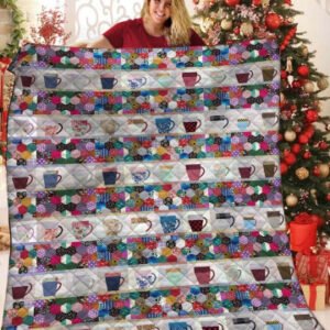 Resger Coffee Quilt Blanket ?VH141 -PCM