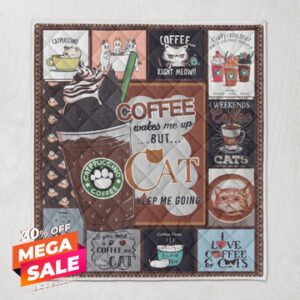 Resger Coffee Quilt Blanket ?VH186 - PCM