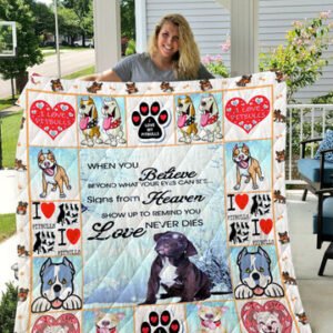 Resger Pitbull Quilt Blanket ? NAV5