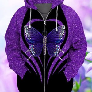 Resger Butterfly Hoodie & Zip Hoodie 3d VH184-PKL