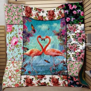 Resger Flamingo Quilt Blanket VH97 PKL
