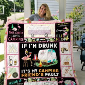 Resger Flamingo Quilt Blanket VH53 PKL