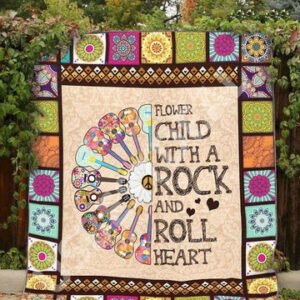 Resger Rock Quilt Blanket ?VH48-nmh