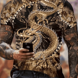 Resger DRAGON T-SHIRT 3D VH23-PCM