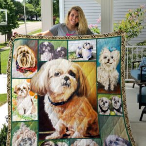 Shih Tzu Quilt Blanket - VH98 PKL
