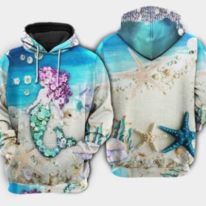 Resger Mermaid Hoodie & Zip Hoodie 3d VH67-DCC