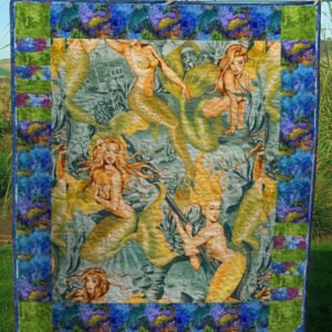 Resger Mermaid Quilt Blanket - VH157-DCC