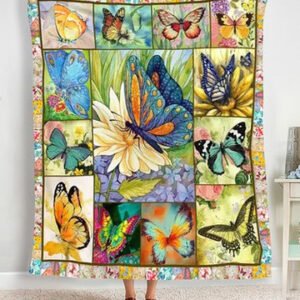 Resger Butterfly Quilt Blanket VH11 - NLC