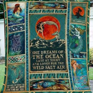 Resger Mermaid Quilt Blanket - VH7-NMH
