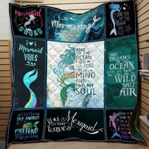 Resger Mermaid Quilt Blanket - VH160-NMH