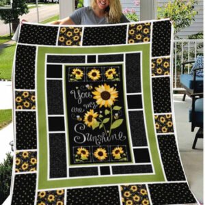 Resger sunflower Quilt Blanket VH2-PBT