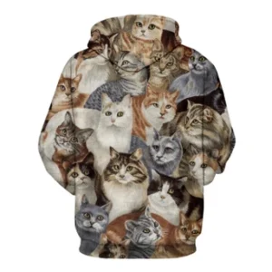 Resger Animals Hoodie & Zip Hoodie 3d VH254 -BVN