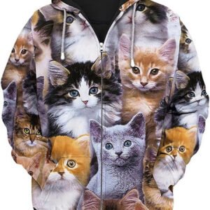Resger Cat Hoodie & Zip Hoodie 3d VH155 LTH