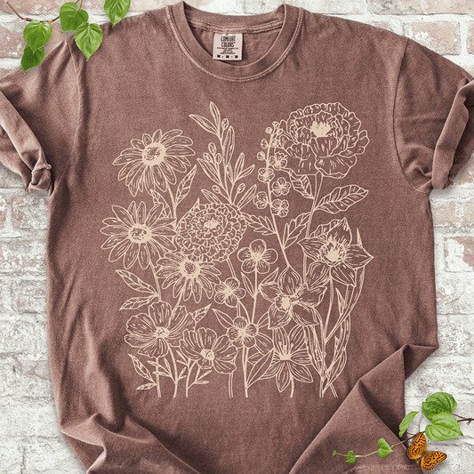 291 WildflowersT Shirt Wildflowers CCMockup Espresso